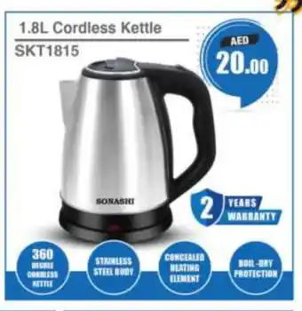 Grand Hyper Market SONASHI Kettle offer