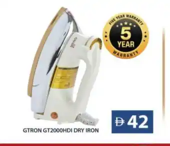 Grand Hyper Market GTRON Ironbox offer