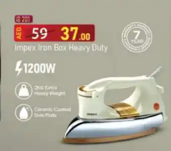 Grand Hyper Market IMPEX Ironbox offer
