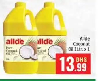 Al Madina ALLDE Coconut Oil offer