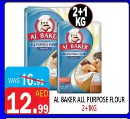 United Hypermarket AL BAKER All Purpose Flour offer