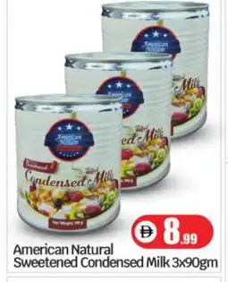 Bigmart AMERICAN NATURE Condensed Milk offer