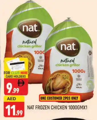 Al Madina NAT Frozen Whole Chicken offer