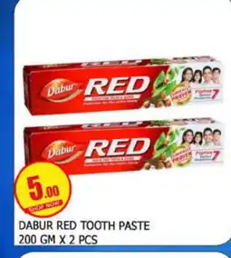 Mango Hypermarket LLC DABUR RED Toothpaste offer