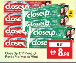 Talal Market CLOSE UP Toothpaste offer