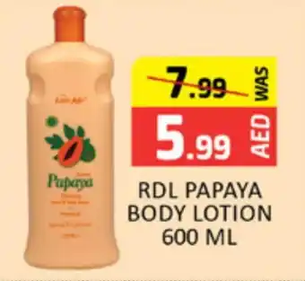 Al Madina RDL Body Lotion & Cream offer