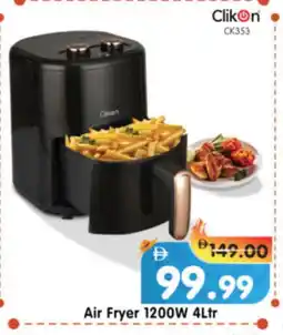 Al Madina Hypermarket CLIKON Air Fryer offer
