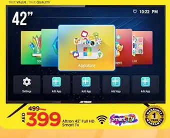 Mark & Save AFTRON Smart TV offer