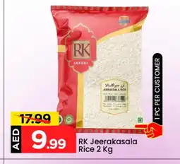 Mark & Save RK Jeerakasala Rice offer