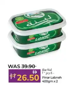 Lulu Hypermarket PINAR Labneh offer