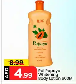 Mark & Save RDL Body Lotion & Cream offer