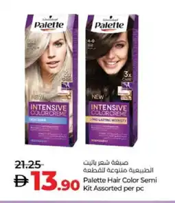 Lulu Hypermarket PALETTE Hair Colour offer