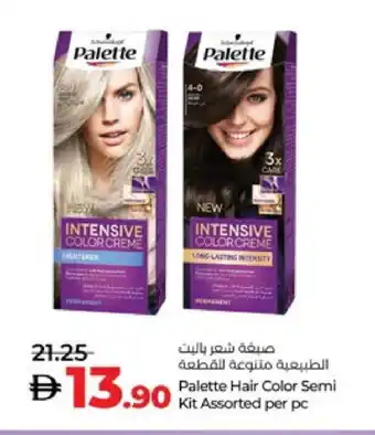 Lulu Hypermarket PALETTE Hair Colour offer