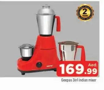 Al Madina GEEPAS Mixer / Grinder offer