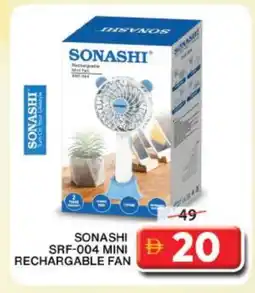 Grand Hyper Market SONASHI Fan offer