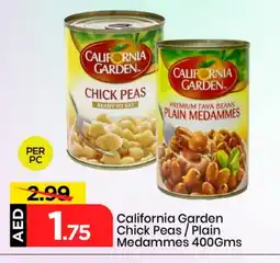 Mark & Save CALIFORNIA GARDEN Chick Peas offer