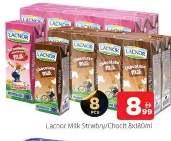 Al Madina LACNOR Flavoured Milk offer