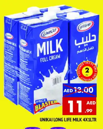Al Madina UNIKAI Long Life / UHT Milk offer