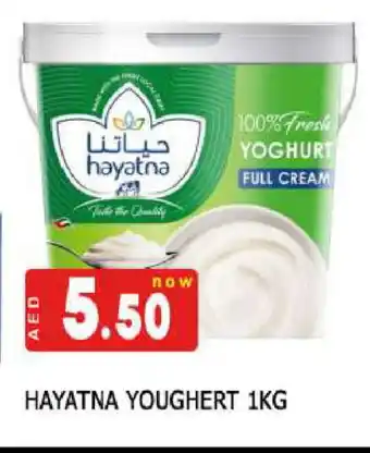 Al Madina HAYATNA Yoghurt offer