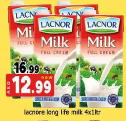 Al Madina LACNOR Long Life / UHT Milk offer