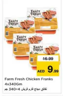 Nesto FARM FRESH Chicken Franks offer