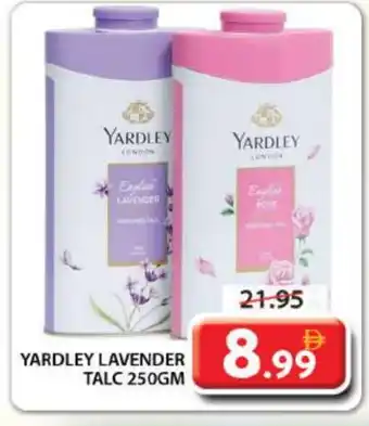 Grand Hyper Market YARDLEY Talcum Powder offer