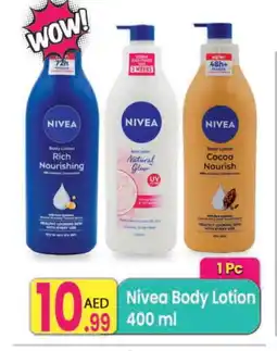Everyday Center Nivea Body Lotion & Cream offer