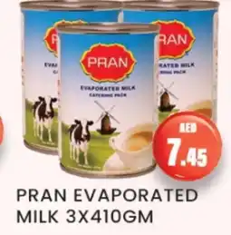 Zain Hypermarket PRAN Evaporated Milk offer