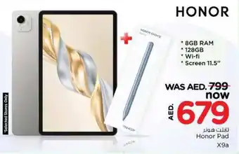 Nesto Honor Pad X9a offer
