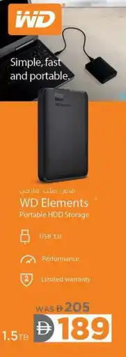 Nesto WD Elements Portable HDD Storage offer