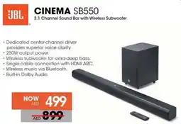 Nesto Jbl cinemaCINEMA SB550 550 offer