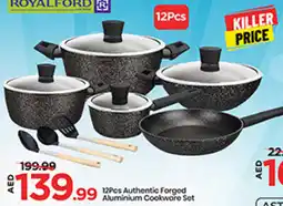 Mark & Save 12Pcs Authentic Forged Aluminium Cookware Set offer