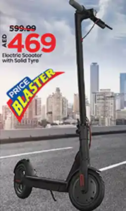 Mark & Save Electric Scooter with Solid Tyre offer