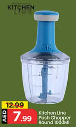 Mark & Save Kitchen Line push chopper round offer