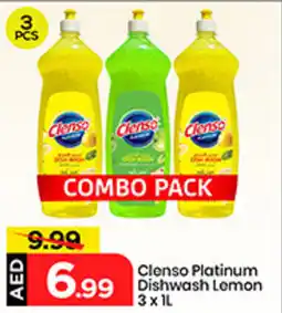 Mark & Save Clenso Platinum Dishwash Lemon offer