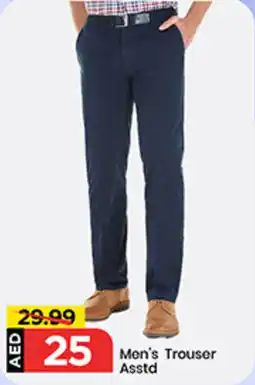 Mark & Save Men's Trouser offer