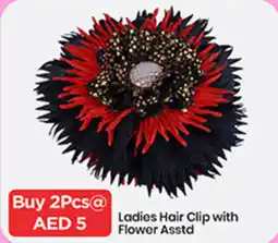 Mark & Save Ladies Hair Clip with Flower offer
