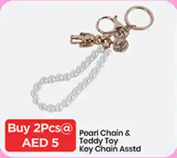 Mark & Save Pearl chain & teddy toy key chain offer