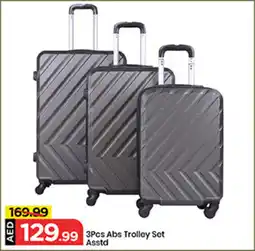 Mark & Save Abs Trolley Set Asstd offer