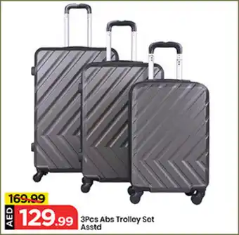 Mark & Save Abs Trolley Set Asstd offer