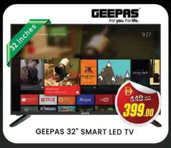Al Madina GEEPAS Smart TV offer