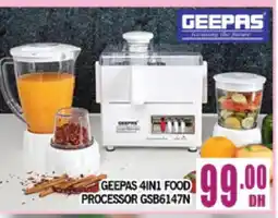 Al Madina GEEPAS Food Processor offer