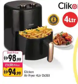 Shaklan CLIKON Air Fryer offer
