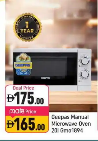 Shaklan GEEPAS Microwave Oven offer