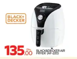 Al Madina BLACK+DECKER Air Fryer offer
