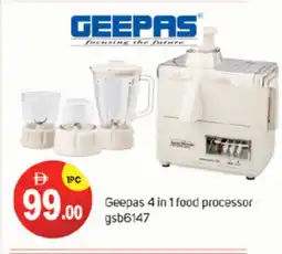 Talal Market GEEPAS Food Processor offer