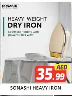 Mango Hypermarket LLC SONASHI Ironbox offer