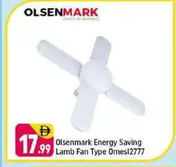 Shaklan OLSENMARK Fan offer