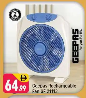 Shaklan GEEPAS Fan offer