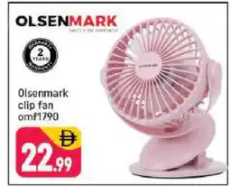 Shaklan OLSENMARK Fan offer